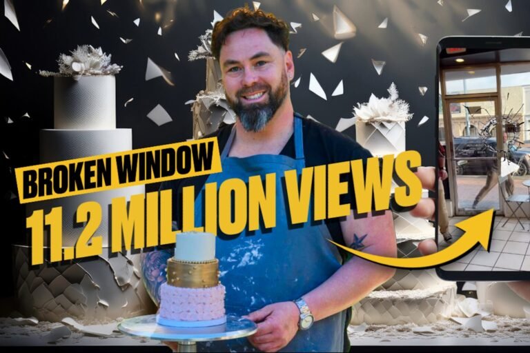 How a broken window actually helped his business Businessman